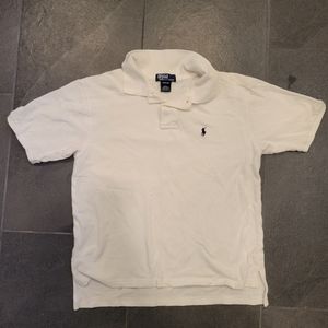 Boys white Ralph Lauren Polo